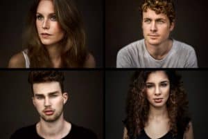 Portraits an der Popakademie von den Models aus der Campagne in Mannheim.