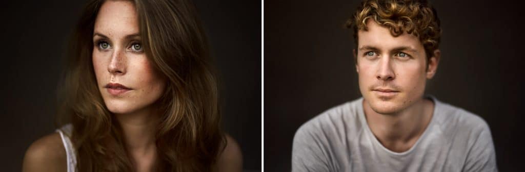 Portraits von Leander Greitemann und Bella in Mannheim.