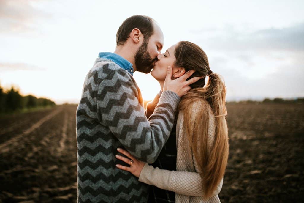 Valentinstag Fotoshooting fuer Paare